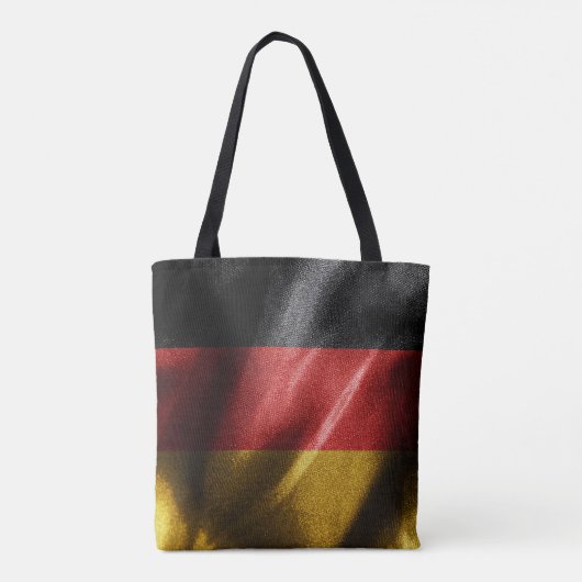 Deutsche Seidenflagge Tasche (Rückseite)