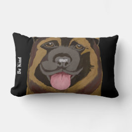 Deutsche Shepard Iconic Geschenk Lumbar Kissen