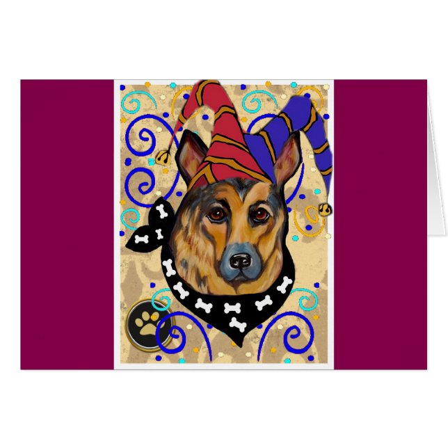 DEUTSCHE SHEPHERD (Vorderseite (Horizontal))