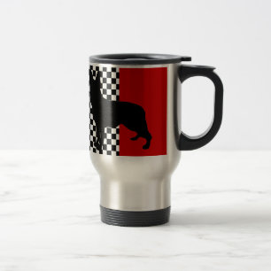 DEUTSCHE SHEPHERD AUTO KAFFEE TASSE