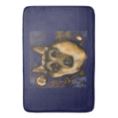 DEUTSCHE SHEPHERD BADEMATTE (Vorderseite Vertikal)