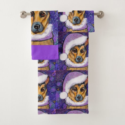 DEUTSCHE SHEPHERD BADHANDTUCH SET (Insitu)