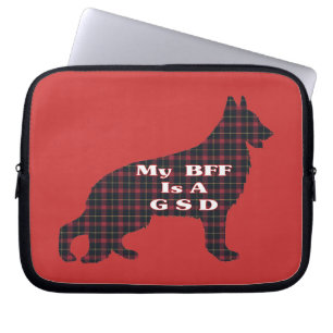 DEUTSCHE SHEPHERD-BESTE FREUNDIN LAPTOPSCHUTZHÜLLE