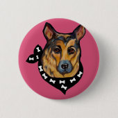 DEUTSCHE SHEPHERD BUTTON (Vorderseite)