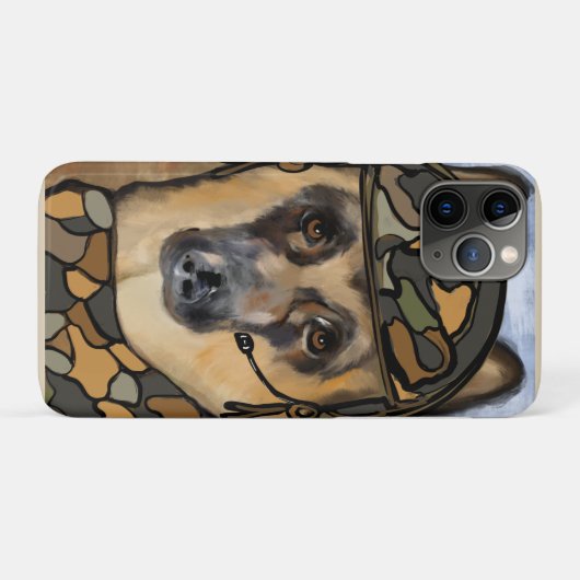 DEUTSCHE SHEPHERD Case-Mate iPhone HÜLLE (Rückseite (Horizontal))