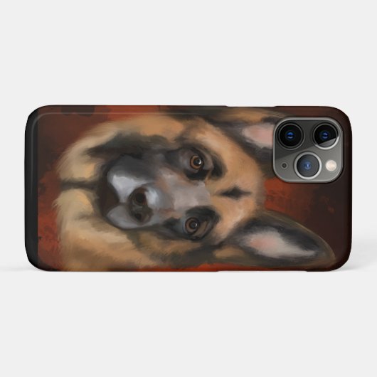 DEUTSCHE SHEPHERD Case-Mate iPhone HÜLLE (Rückseite (Horizontal))