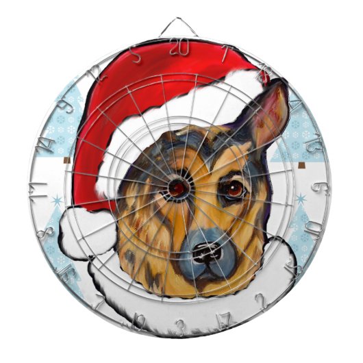 DEUTSCHE SHEPHERD DARTSCHEIBE (vorne)