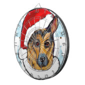 DEUTSCHE SHEPHERD DARTSCHEIBE (Vorderseite rechts)