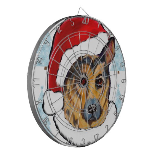 DEUTSCHE SHEPHERD DARTSCHEIBE (Vorderseite Links)