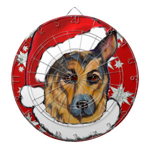 DEUTSCHE SHEPHERD DARTSCHEIBE