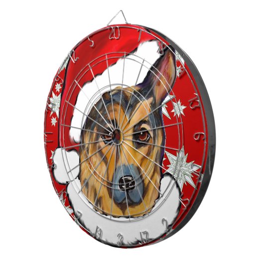 DEUTSCHE SHEPHERD DARTSCHEIBE (Vorderseite rechts)