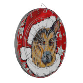 DEUTSCHE SHEPHERD DARTSCHEIBE (Vorderseite Links)