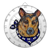 DEUTSCHE SHEPHERD DARTSCHEIBE (vorne)