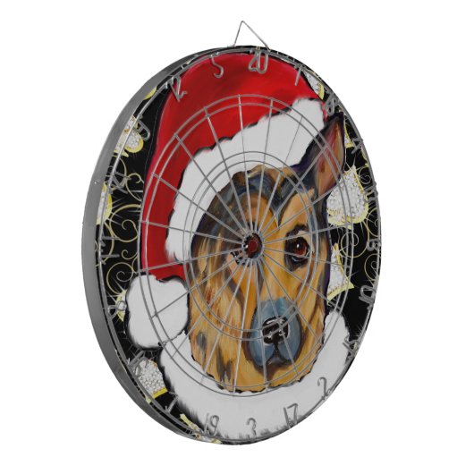 DEUTSCHE SHEPHERD DARTSCHEIBE (Vorderseite Links)