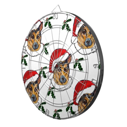 DEUTSCHE SHEPHERD DARTSCHEIBE (Vorderseite rechts)