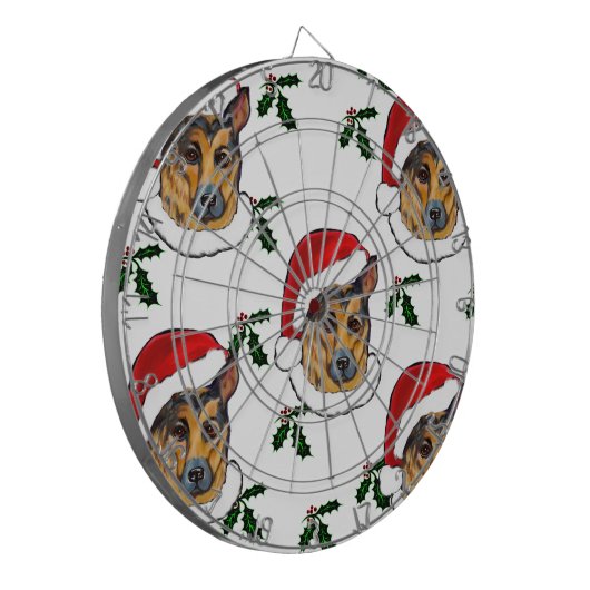 DEUTSCHE SHEPHERD DARTSCHEIBE (Vorderseite Links)