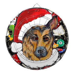 DEUTSCHE SHEPHERD DARTSCHEIBE