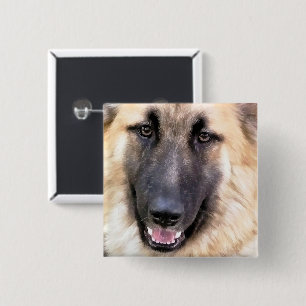 DEUTSCHE SHEPHERD DOG BUTTON