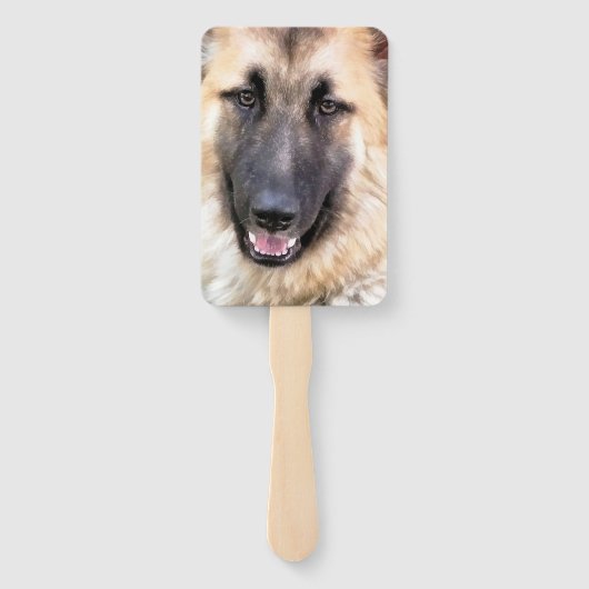 DEUTSCHE SHEPHERD DOG FÄCHER (Rückseite)