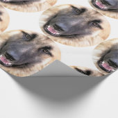 DEUTSCHE SHEPHERD DOG GESCHENKPAPIER (Ecke)