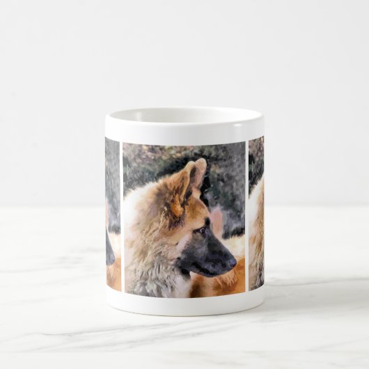 DEUTSCHE SHEPHERD DOG KAFFEETASSE (Mittel)