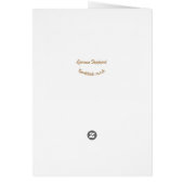 DEUTSCHE SHEPHERD-DOG-Karte (Hinten)