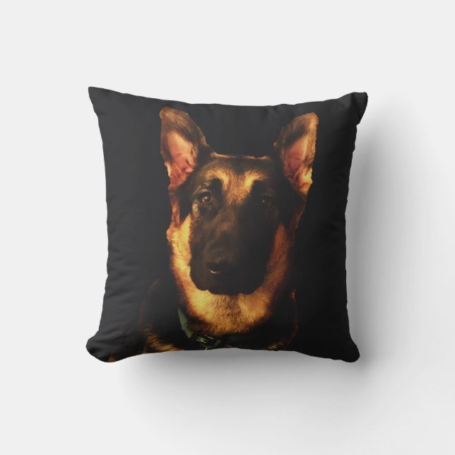DEUTSCHE SHEPHERD DOG KISSEN (Vorderseite)