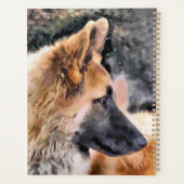 DEUTSCHE SHEPHERD DOG PLANER (Rückseite)