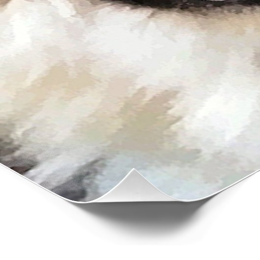 DEUTSCHE SHEPHERD DOG POSTER (Ecke)