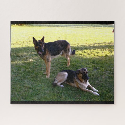 DEUTSCHE SHEPHERD DOG PUZZLE (Horizontal)