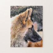DEUTSCHE SHEPHERD DOG PUZZLE (Vertikal)