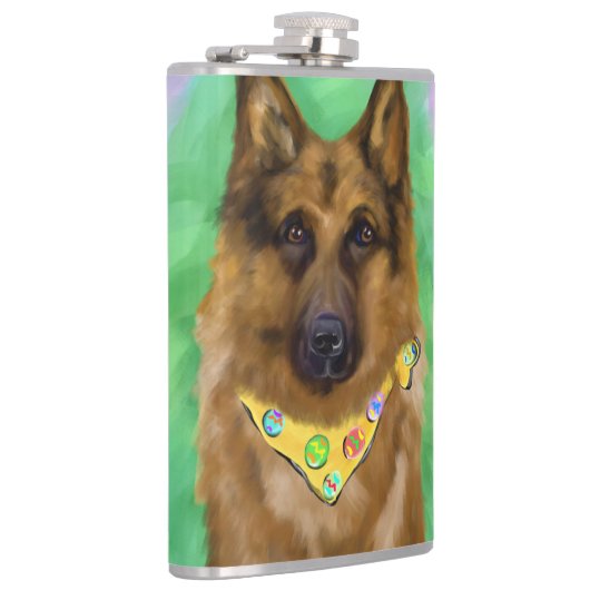 DEUTSCHE SHEPHERD FLACHMANN (Rechts)