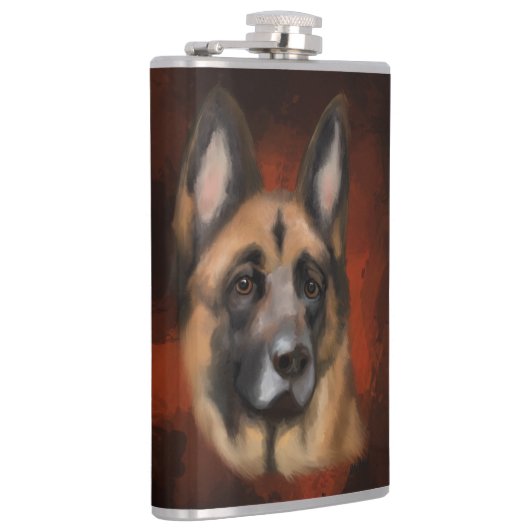 DEUTSCHE SHEPHERD FLACHMANN (Rechts)