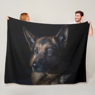 DEUTSCHE SHEPHERD FLEECEDECKE