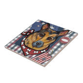 DEUTSCHE SHEPHERD FLIESE (Seite)