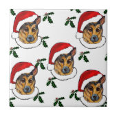 DEUTSCHE SHEPHERD FLIESE (Vorderseite)