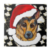 DEUTSCHE SHEPHERD FLIESE (Vorderseite)