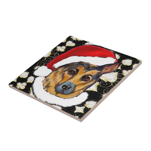 DEUTSCHE SHEPHERD FLIESE (Seite)