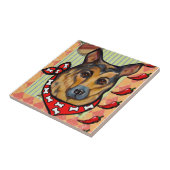 DEUTSCHE SHEPHERD FLIESE (Seite)