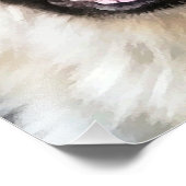 DEUTSCHE SHEPHERD FOTODRUCK (Ecke)