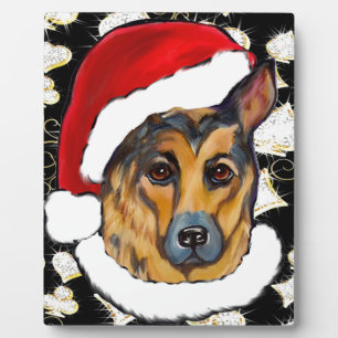 DEUTSCHE SHEPHERD FOTOPLATTE