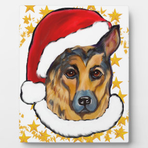 DEUTSCHE SHEPHERD FOTOPLATTE