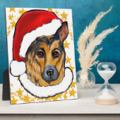 DEUTSCHE SHEPHERD FOTOPLATTE (Seite)