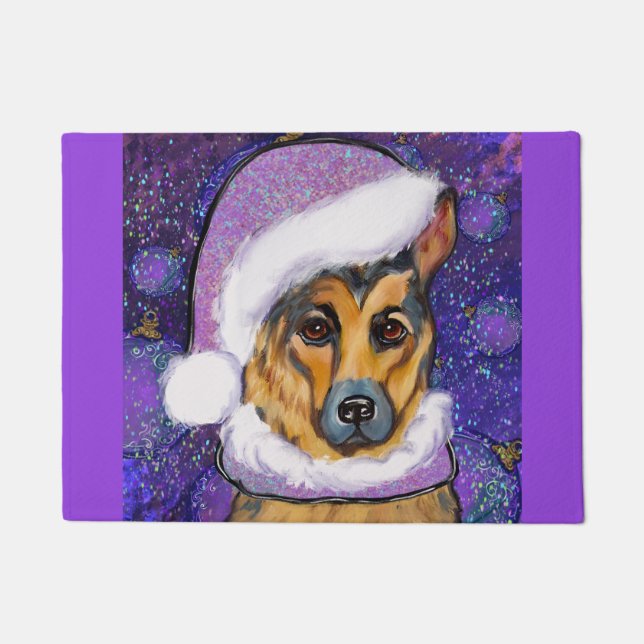 DEUTSCHE SHEPHERD FUßMATTE (Vorderseite)