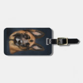 DEUTSCHE SHEPHERD GEPÄCKANHÄNGER (Vorderseite horizontal)