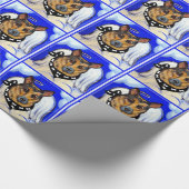 DEUTSCHE SHEPHERD GESCHENKPAPIER (Ecke)