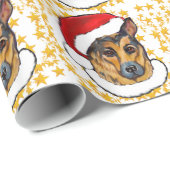 DEUTSCHE SHEPHERD GESCHENKPAPIER (Rolleneckpunkt)