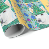 DEUTSCHE SHEPHERD GESCHENKPAPIER (Rolleneckpunkt)