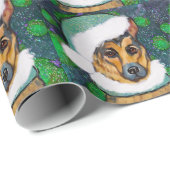 DEUTSCHE SHEPHERD GESCHENKPAPIER (Rolleneckpunkt)