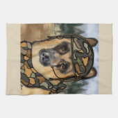 DEUTSCHE SHEPHERD GESCHIRRTUCH (Horizontal)